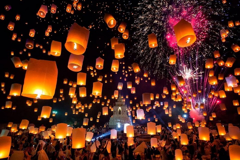 krathong krathong, loy krathong loy krathong, yee peng, yee peng festival, khom loy, sky lanterns 