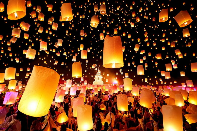 krathong krathong, loy krathong loy krathong, yee peng, yee peng festival, khom loy, sky lanterns 