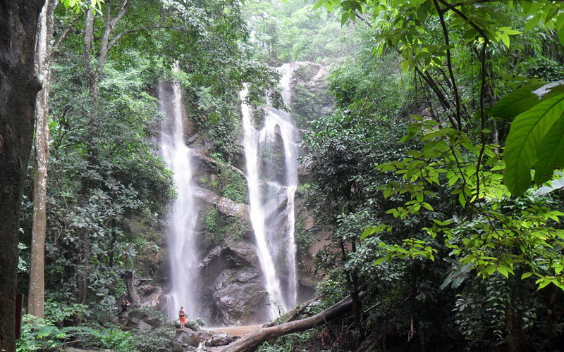 mokfa waterfall, mok fah waterfall, tour from chiang mai to pai, mok fa waterfall, mokfah waterfall