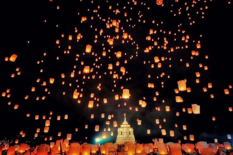 krathong krathong, loy krathong loy krathong, yee peng, yee peng festival, khom loy, sky lanterns 