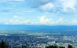 doi suthep view, doi suthep temple
