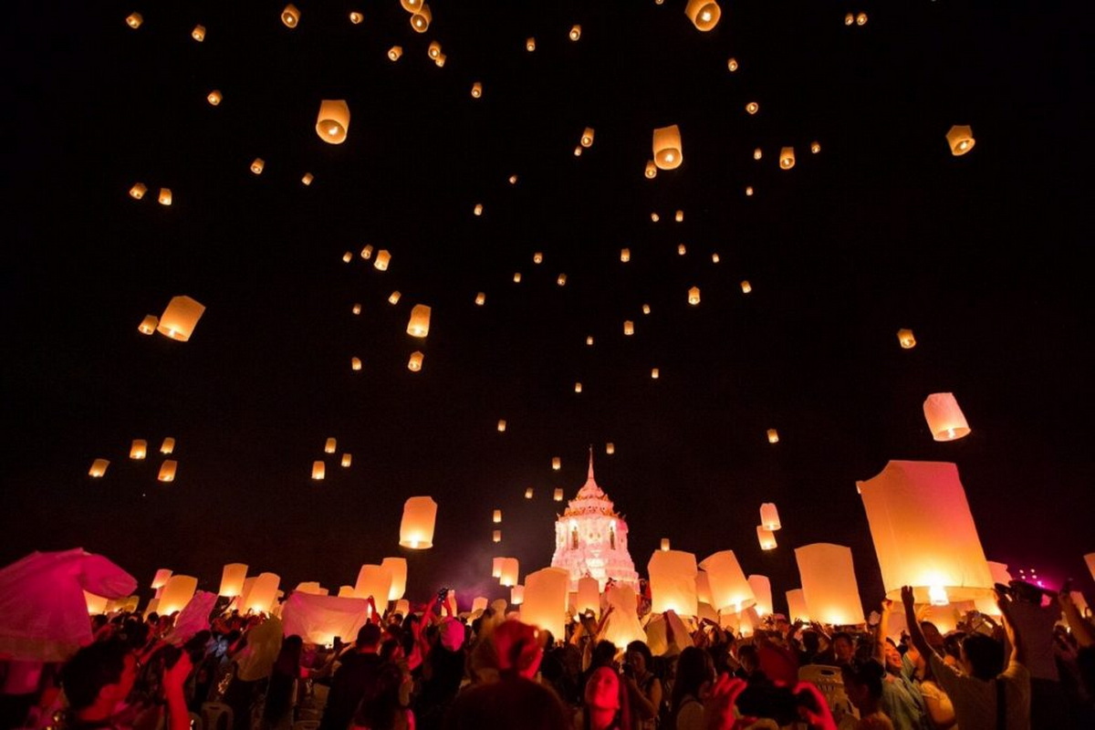 history of yi peng festival, yi peng history, yi peng story, origins of yi peng festival, yi peng festival roots, the birth of the yi peng tradition, ancient history of yi peng lanterns, historical of yi peng festival, evolution of yi peng