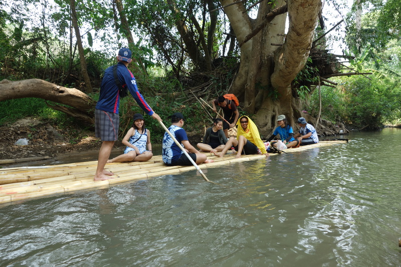 bamboo rafting mae wang, bamboo rafting in mae wang, bamboo rafting chiang mai, bamboo rafting in chiang mai