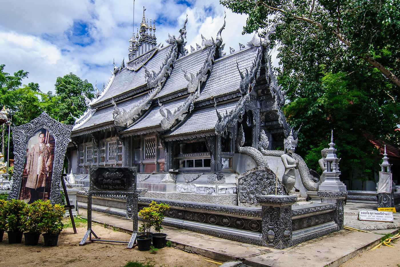 sri suphan temple, wat sri suphan, silver temple