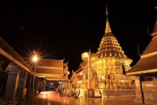 doi suthep temple, wat phrathat doi suthep, evening tour chiang mai, chiang mai evening tour, doi suthep evening tour, evening tour doi suthep,tour doi suthep at night, night tour doi suthep