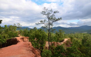 pai canyon, kong lan, sunset in pai, canyon in pai, konglan