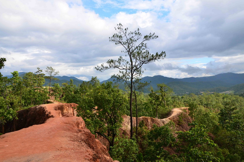 pai canyon, kong lan, sunset in pai, canyon in pai, konglan pai canyon, kong lan, sunset in pai, canyon in pai